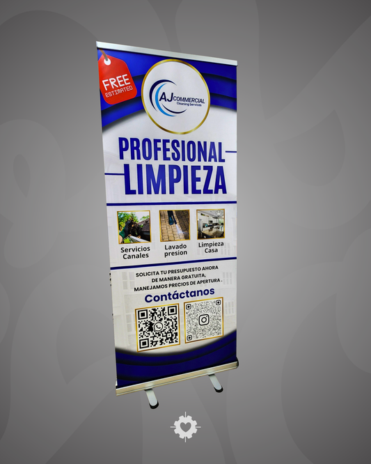 Retractable Banner Stand